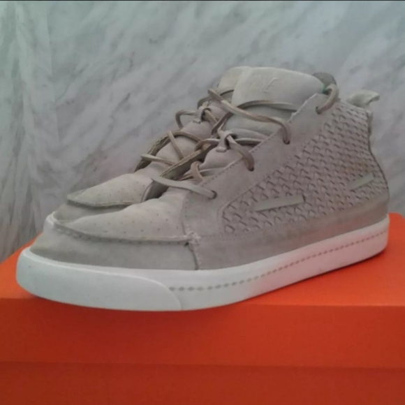 Nike Aina Chukka Stone Men’s Size 11 Light Carbon woven sneakers 395806-200 - Picture 3 of 8